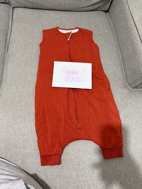 Kyte BABY Sleeveless Zip Sleep Sack in Rust